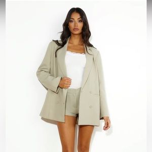 LIONESS WYOMING BLAZER SAGE